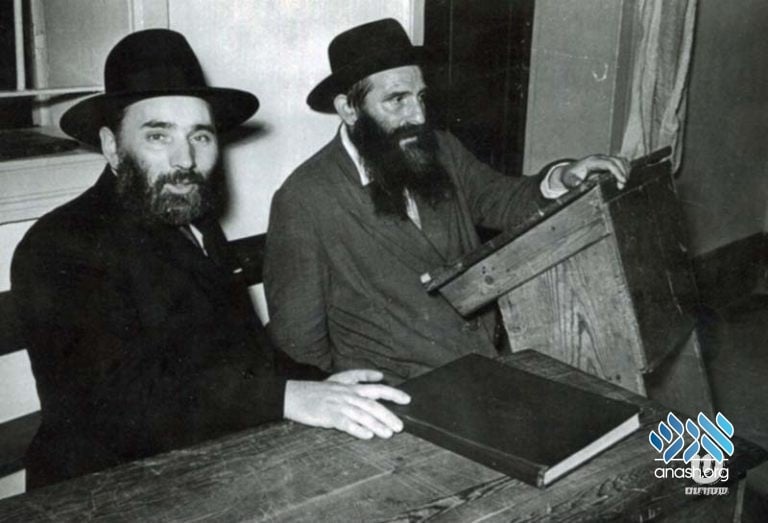 With Reb Avrohom Mayorer in Eretz Yisrael