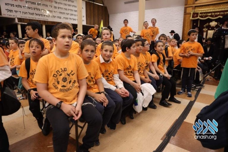 Yud Beis Tammuz Rally in 770