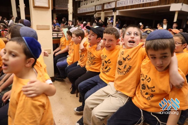 Yud Beis Tammuz Rally in 770