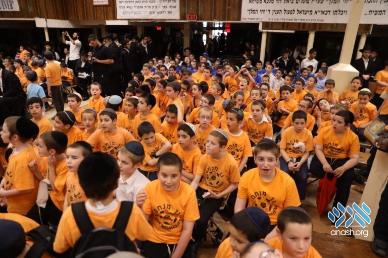 Yud Beis Tammuz Rally in 770