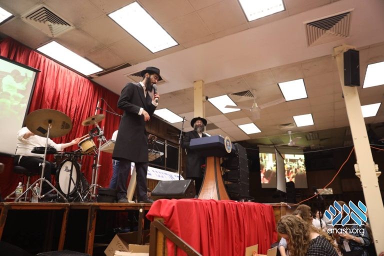 Yud Beis Tammuz Rally in 770