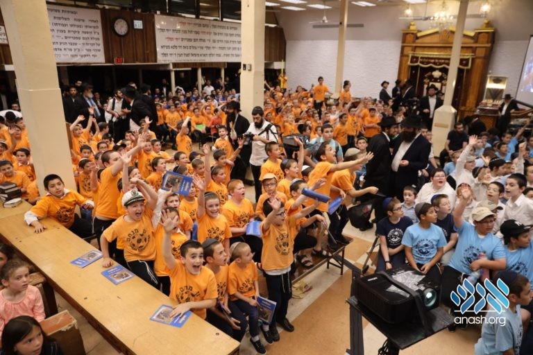 Yud Beis Tammuz Rally in 770