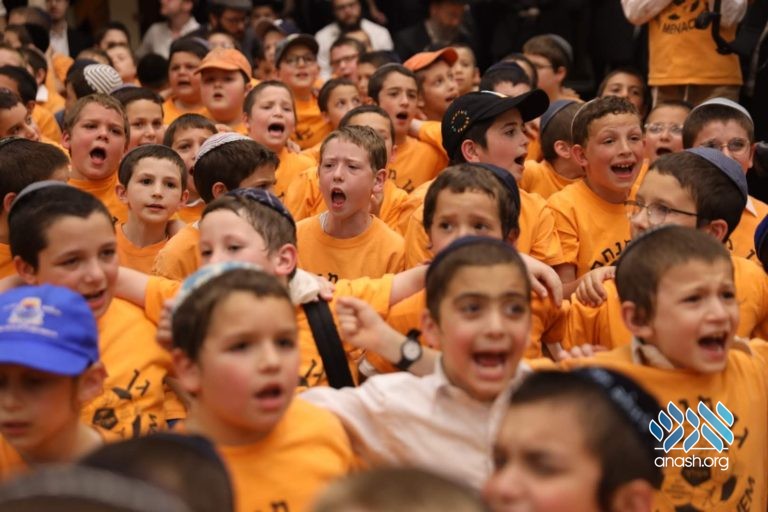 Yud Beis Tammuz Rally in 770