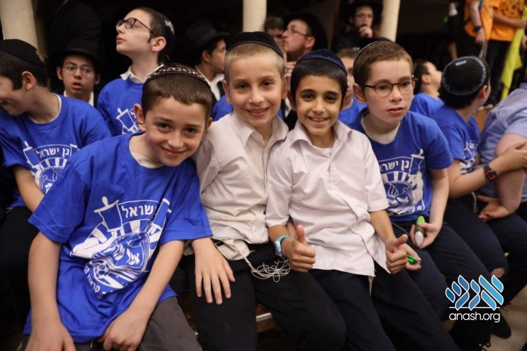 Yud Beis Tammuz Rally in 770
