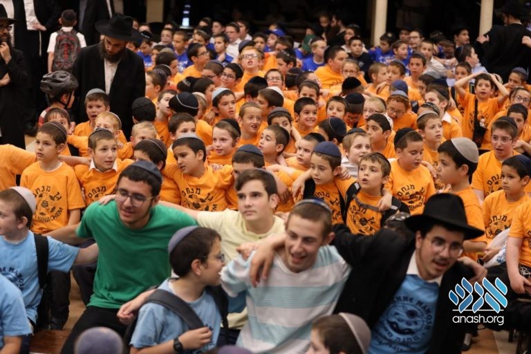 Yud Beis Tammuz Rally in 770
