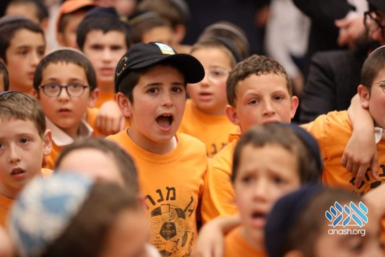 Yud Beis Tammuz Rally in 770