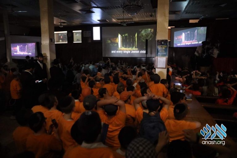 Yud Beis Tammuz Rally in 770