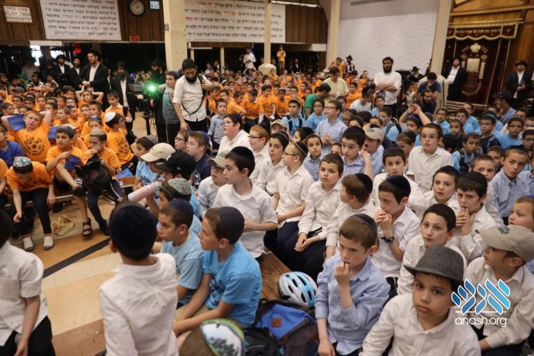 Yud Beis Tammuz Rally in 770