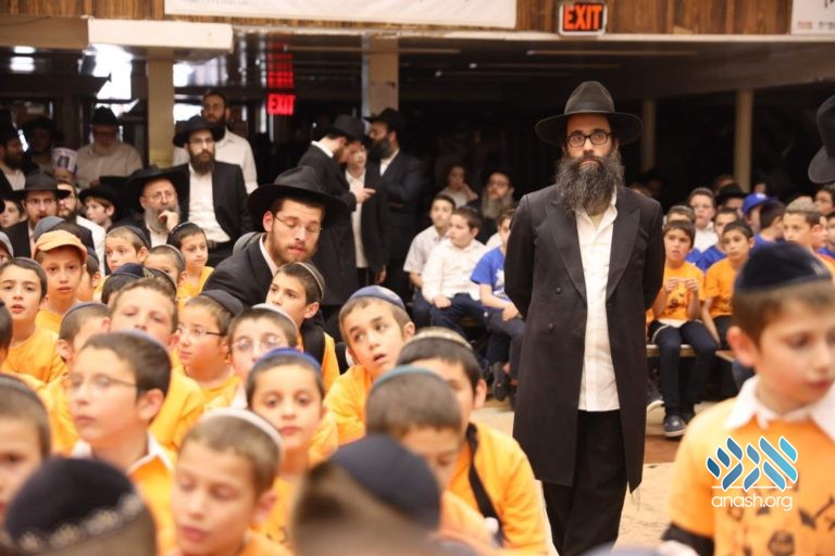 Yud Beis Tammuz Rally in 770
