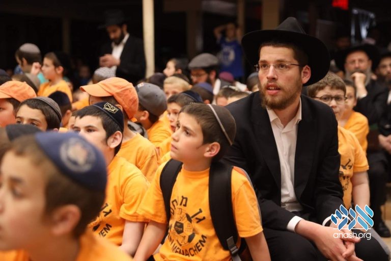 Yud Beis Tammuz Rally in 770
