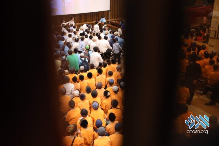 Yud Beis Tammuz Rally in 770
