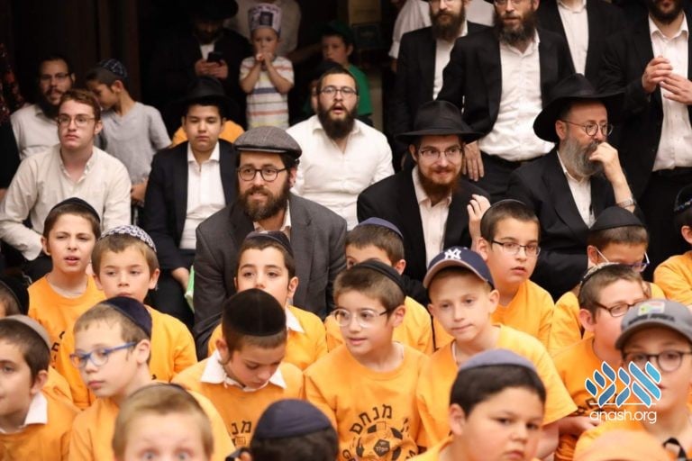 Yud Beis Tammuz Rally in 770