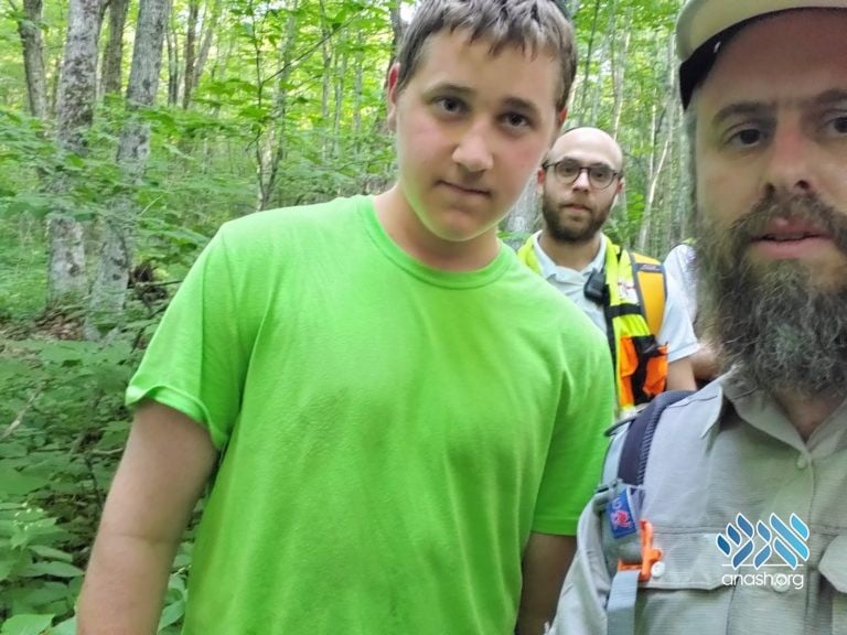 VIDEO: Missing Bochur Found by Rescue Team