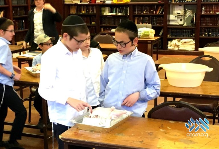 Tzeirei Hatmimim Hosts Rosh Yeshiva