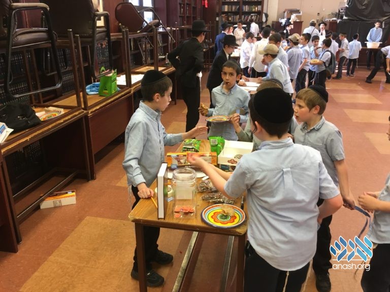 Tzeirei Hatmimim Hosts Rosh Yeshiva