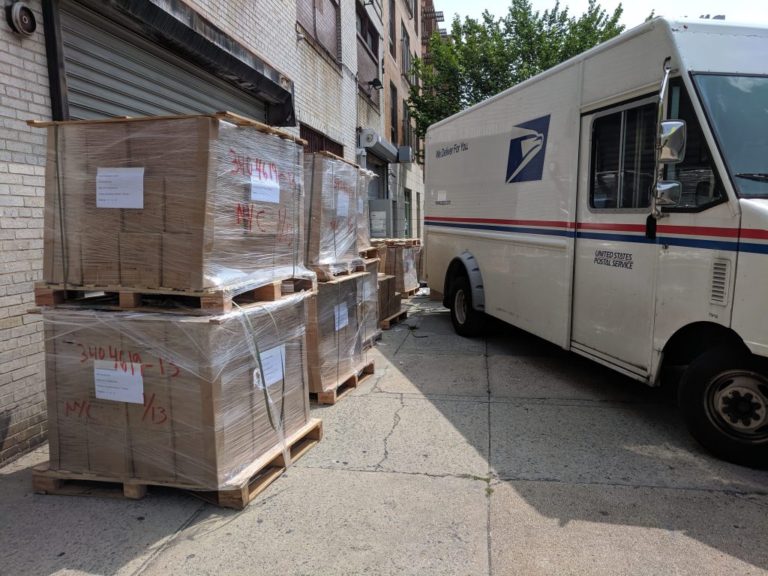 9,000 Books Arrive at JEM