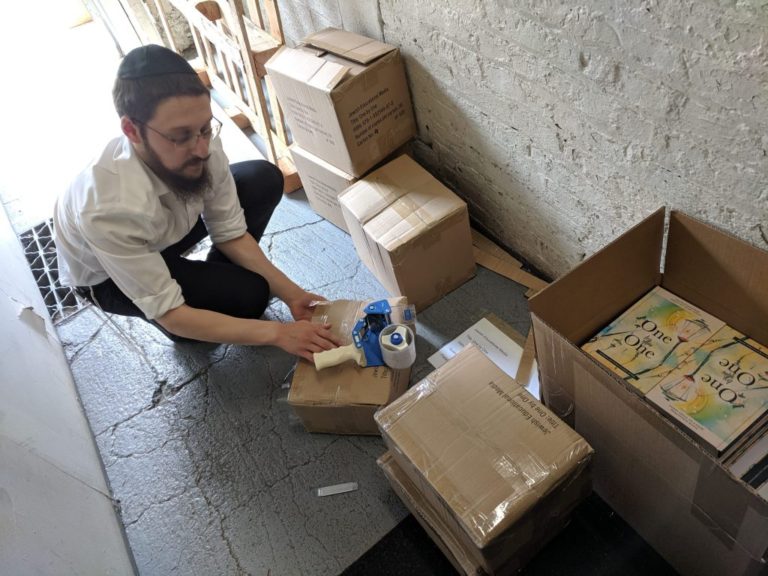 9,000 Books Arrive at JEM
