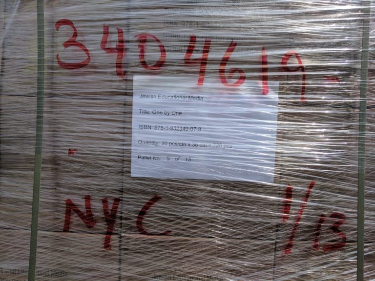 9,000 Books Arrive at JEM