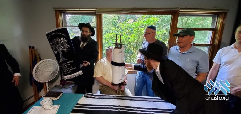 Sefer Torah Finally Usable
