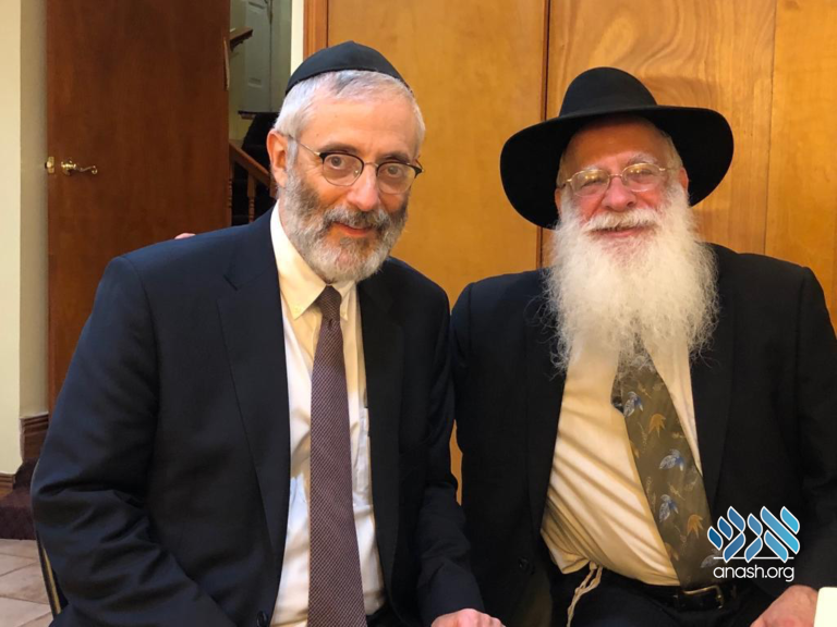 Rabbi Chaim Dov Zwiebel and Rabbi Avraham Frank