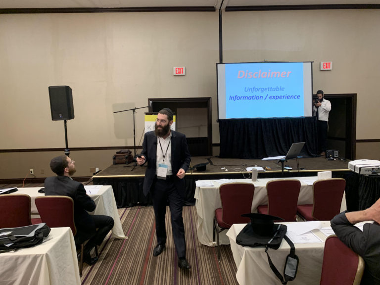 Two Days of Total Chinuch Immersion