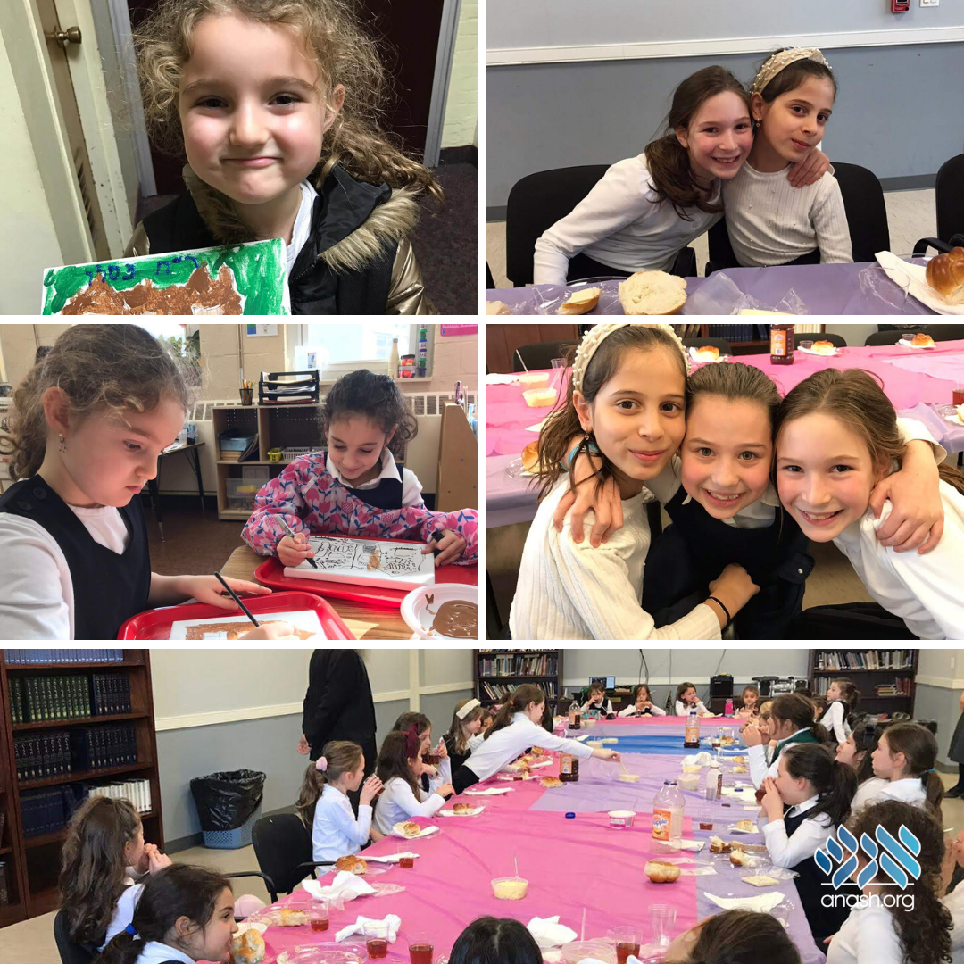 Rosh Chodesh Kislev Celebrated at Cheder Chabad of Long Island