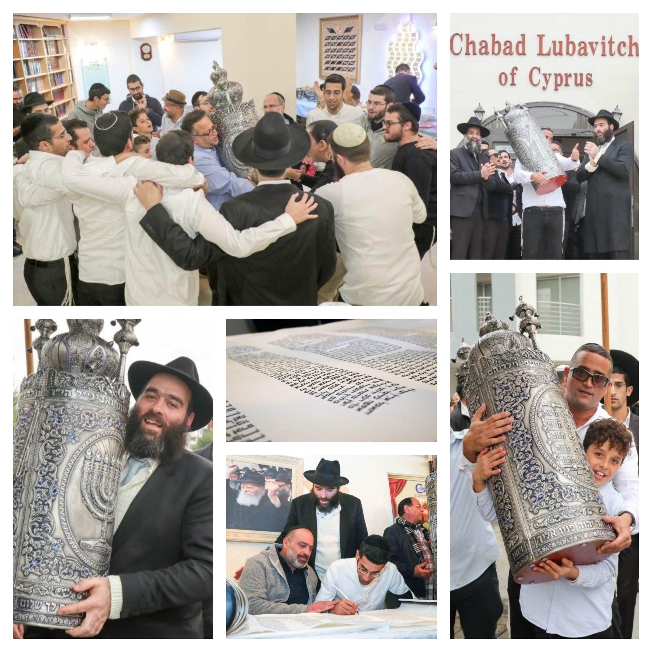 Chabad of Cyprus Welcomes Sefardic-Style Torah | Anash.org