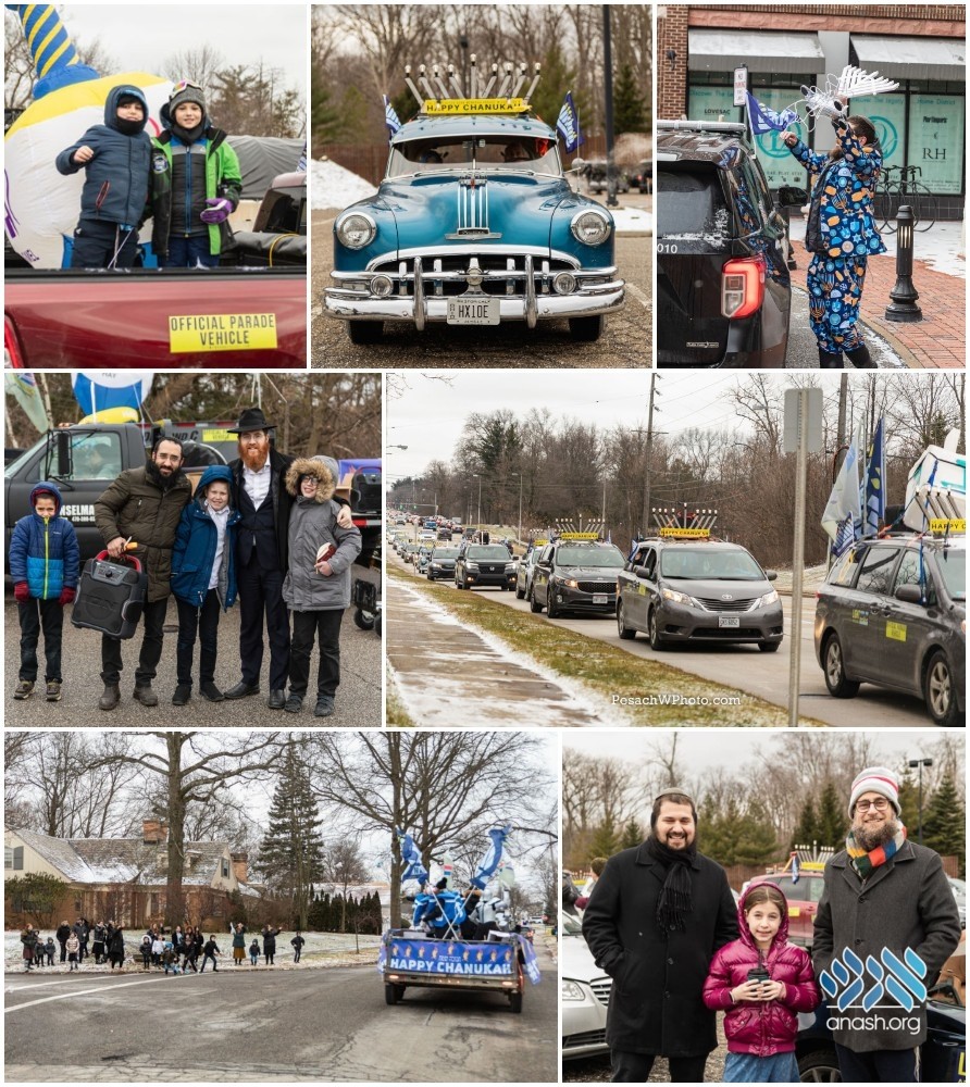 Cleveland Holds ‘Light After Dark’ Menorah Parade - Anash.org