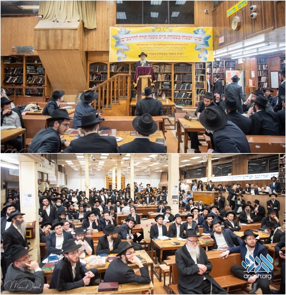 Motzei Shabbos: Grand Siyum Harambam In 770 - Anash.org