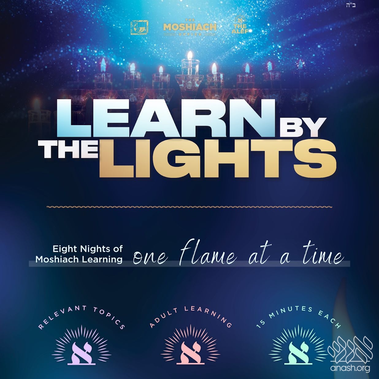 Families Join ‘Learn By The Lights’ Moshiach Initiative