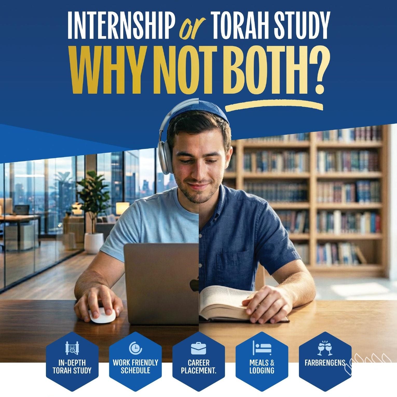 New Internship Program is a Yeshivah for College Students | Anash.org
