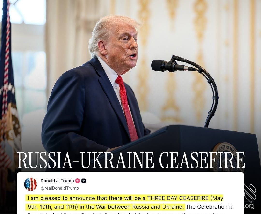 Trump Announces Three Day Russia Ukraine Ceasefire | Anash.org